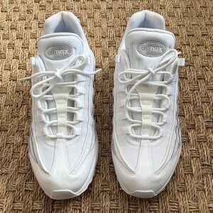 White Nike Air Max ‘95 Big Bubble Sneakers